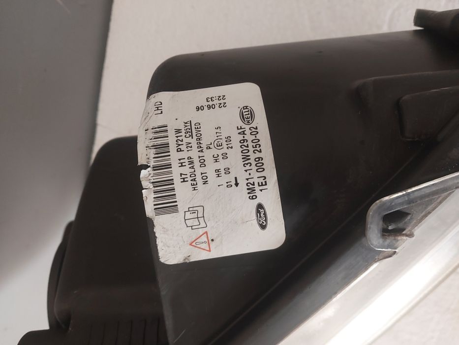 Фара Ford S-Max права 2006рік 6M21-13W029-AF (1EJ009250-02)