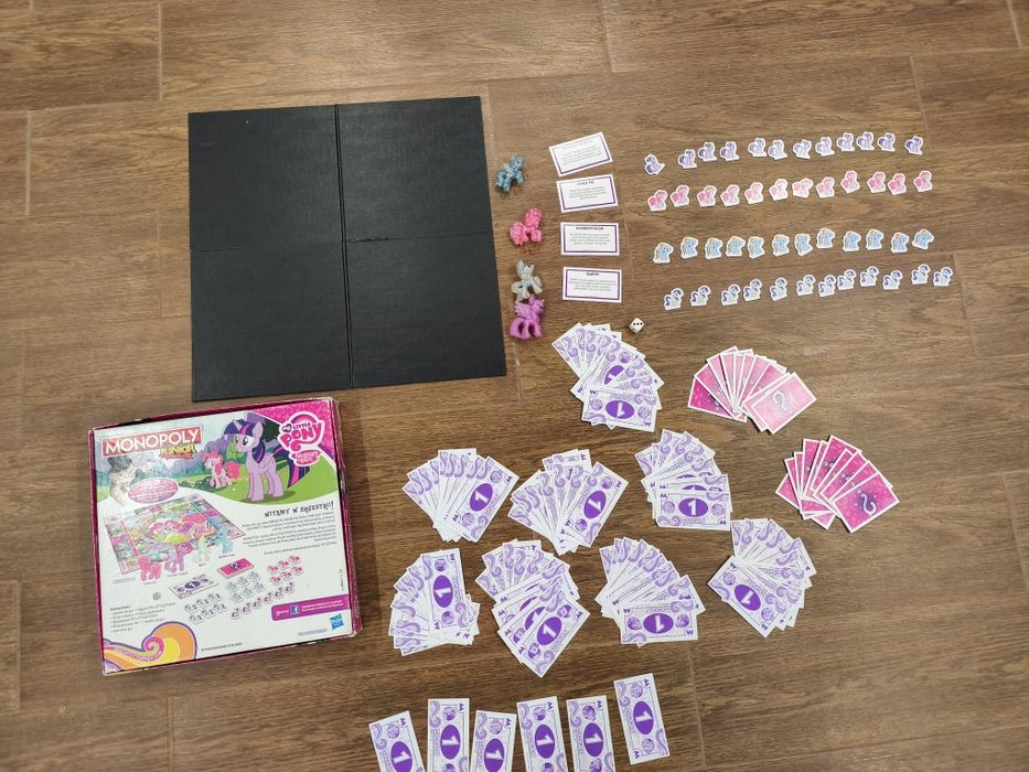 Monopoly Junior My Little Pony, GRA stan bardzo dobry