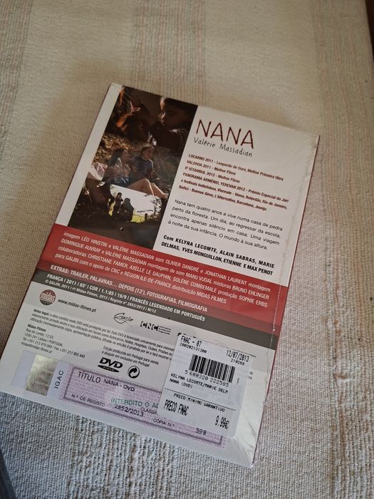 Três dvds originais filmes franceses