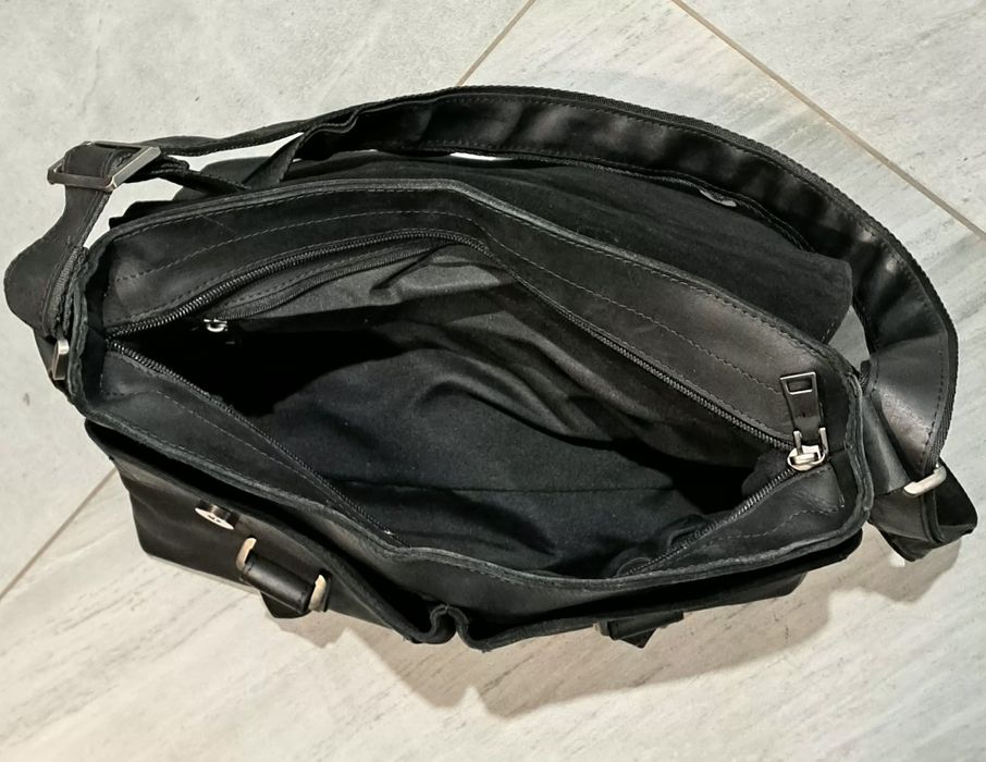 Портфель шкіряний сумка на плече