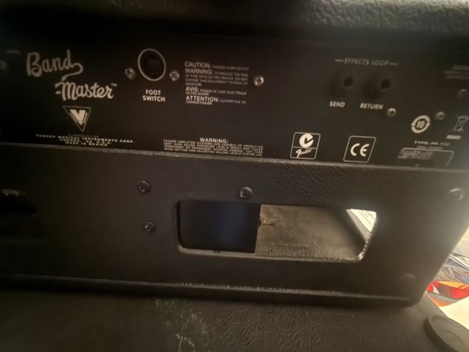 Fender Band-Master Vintage Modified - head + footswich 40w