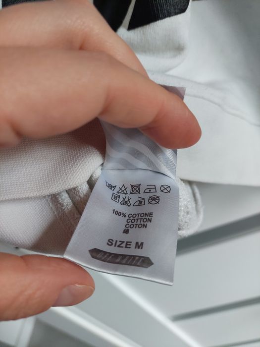 Bluza z nadrukiem biała M