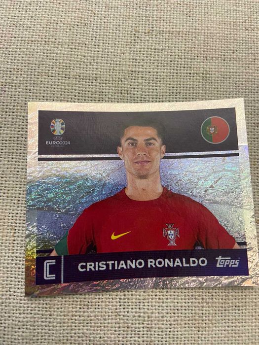 Cromo Cristiano Ronaldo - TOPPS EURO 2024
