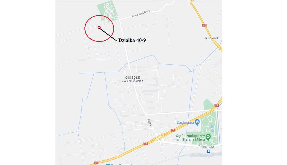 Działka budowlana ul. Braterstwa Broni (Karolówka) Zamość - Widok 5