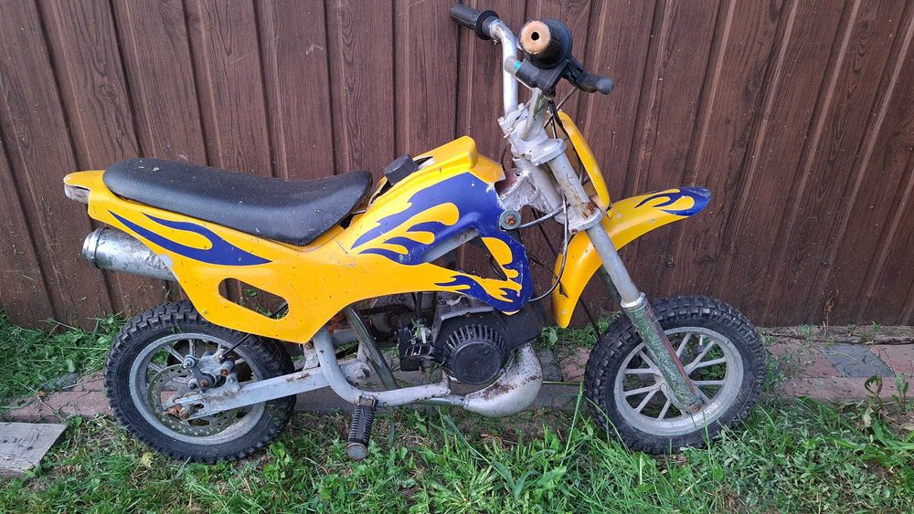 Mini cross spalinowy dla dziecka