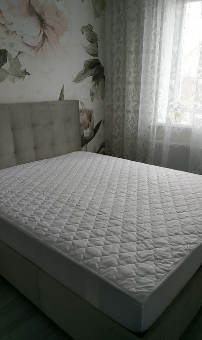 Наматрасник стьоганий Viluta 160*200 .Бортики  з резинкою