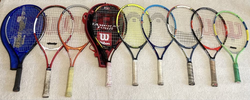Юніорівські та дитячі тенісні ракетки