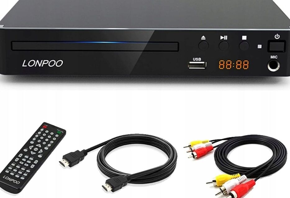 Odtwarzacz dvd lonpoo