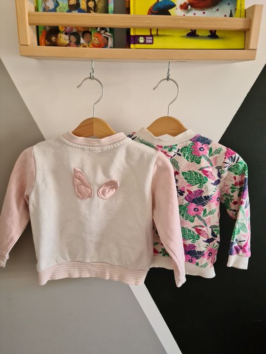 Zestaw 2 bluzy Smyk Cool club dla dziewczynki r 86