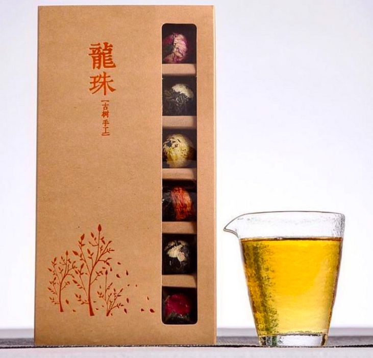 Набір китайського чаю .Шен Пуер Око Дракона 6 квіток