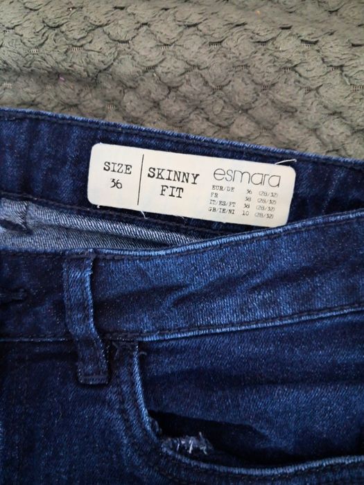 Jeansy skinny fit rozmiar 36/S