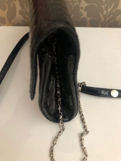 Torebka kopertowa czarna