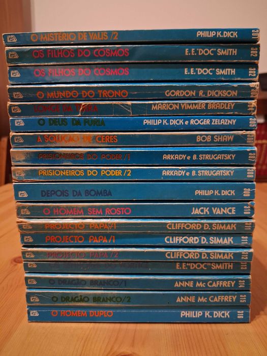 Lote de 16 livros da coleção Argonauta (3ª série, [301-316]).