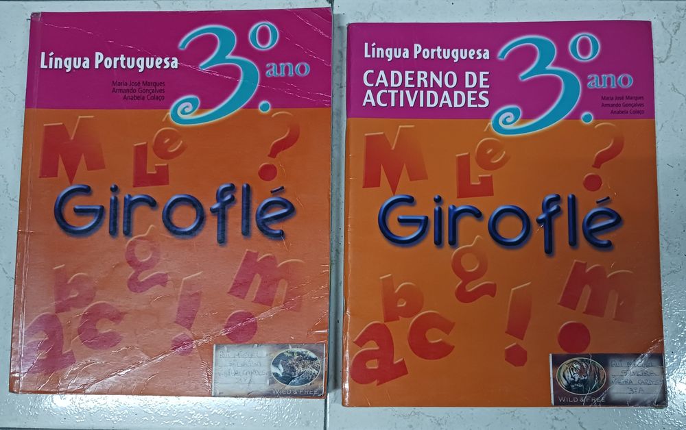 Manual + Cad. Atividades "Giroflé" Língua Portuguesa 3° Ano