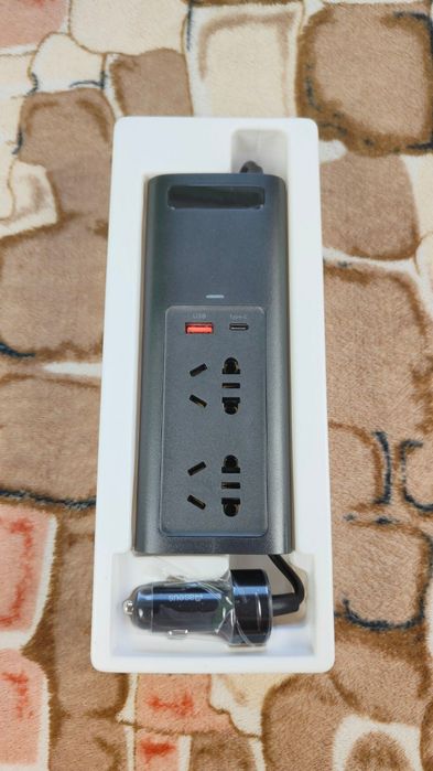 Авто перетворювач інвертор Baseus 150W инвертор басеус преобразователь