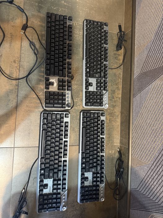 Клавіатура дротова ігрова MSI STRIKE 600, MSI STRIKE FORGE GK310
