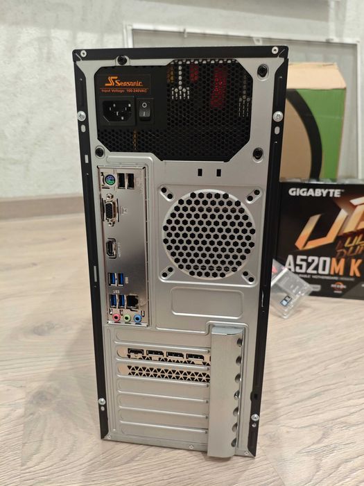 Ігровий ПК Ryzen 5 3600|DDR4 16Gb|SSD 480GB|RX580 8Gb|650W|A520|
