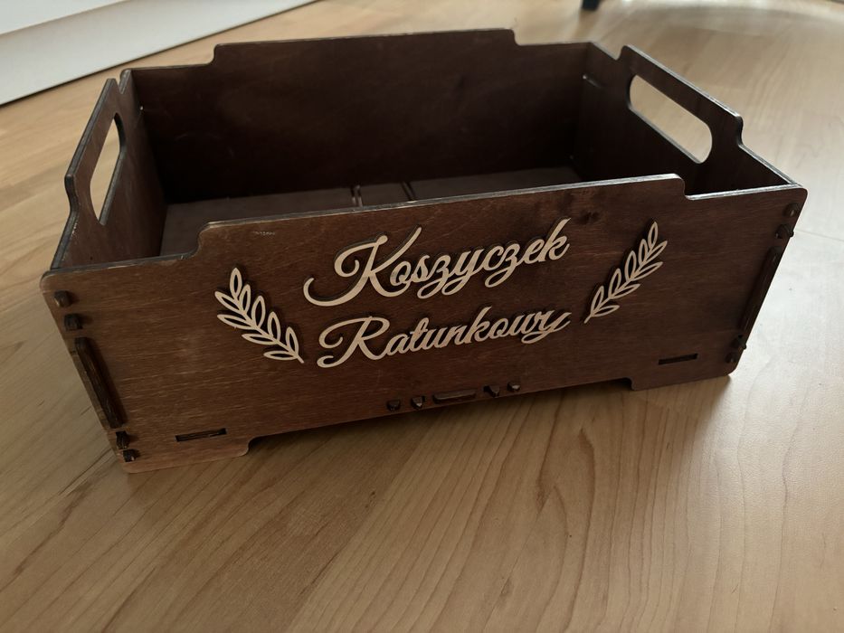 Rustykalny zestaw ślubny