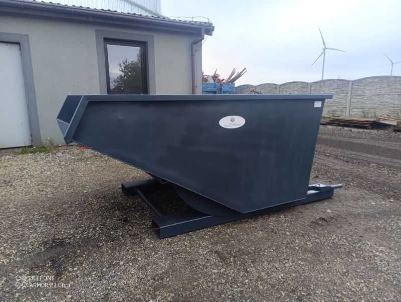 Pojemnik na złom koleba samowyładowcza do wózka widłowego na odpady