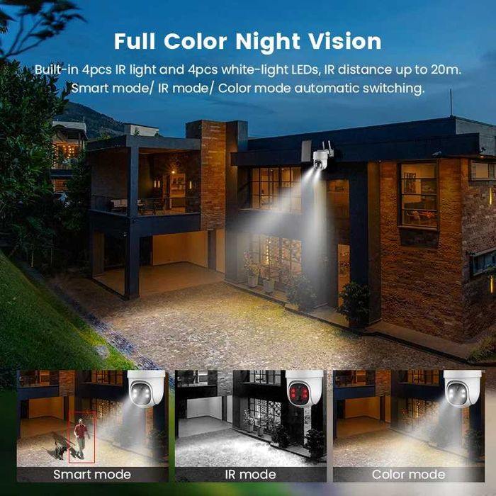 Câmara Vídeo Vigilância 4G Bateria/Solar 100% Sem Fios (NOVO)