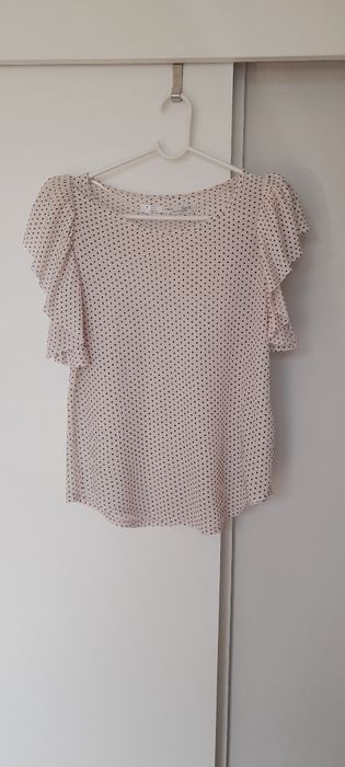 Bluzka Zara Basic roz M