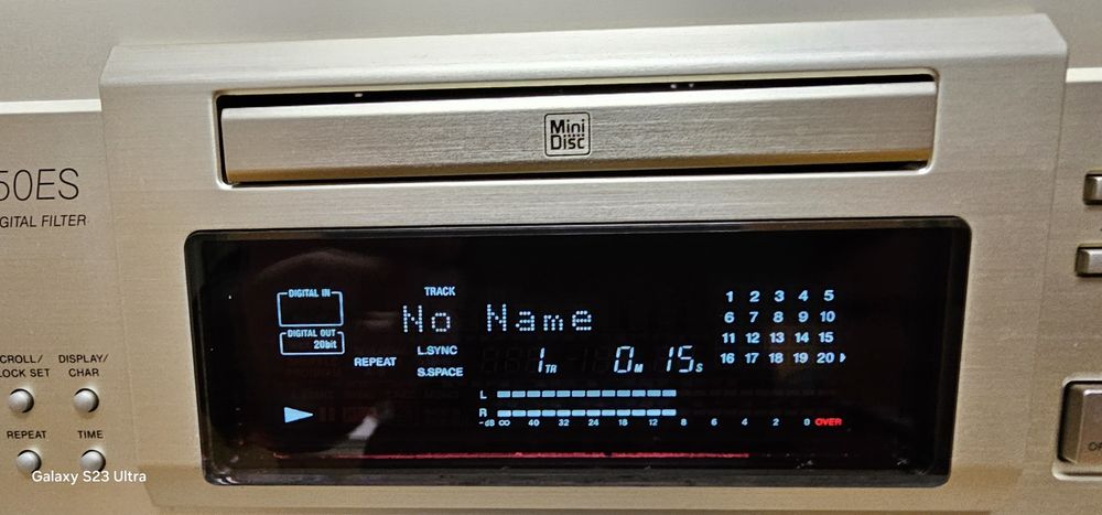 SONY ESPRIT JA50ES  MD deck + oryginalny pilot-idealny stan