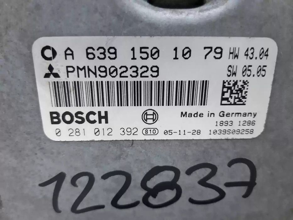 CENTRALINA MOTOR UCE SMART FORFOUR 2006 -A6391501079