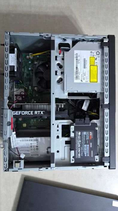 Komputer Lenovo V55t Gen2 Ryzen 5 5600G 32GB RAM RTX 3050 6GB SSD 500GB Windows 11 Pro