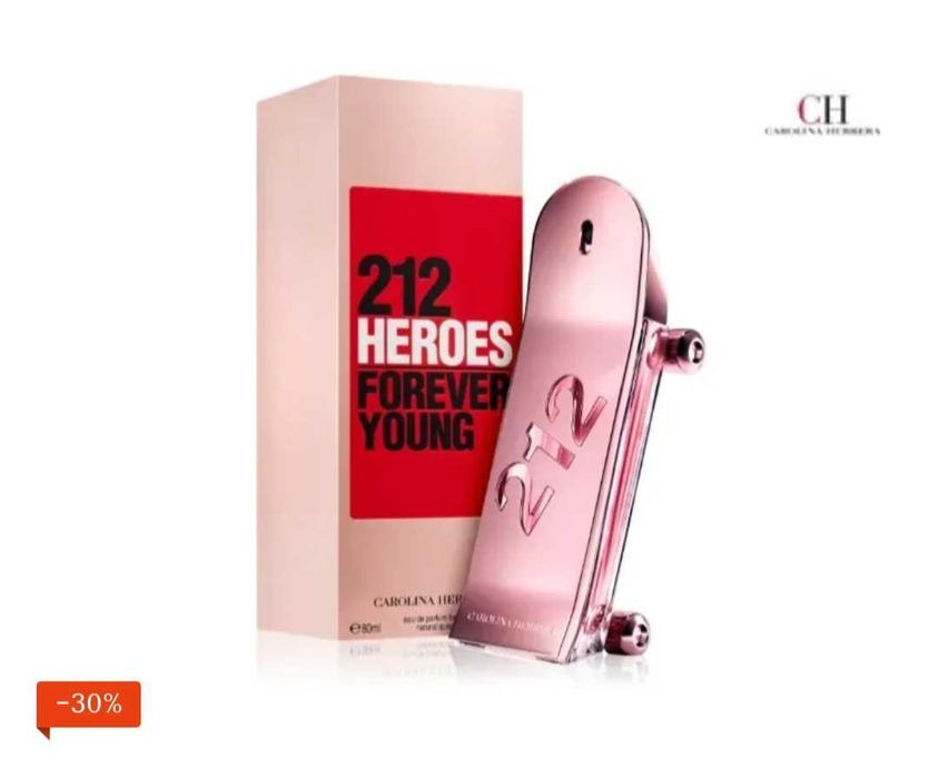 Carolina Herrera 212 Heroes Forever Young