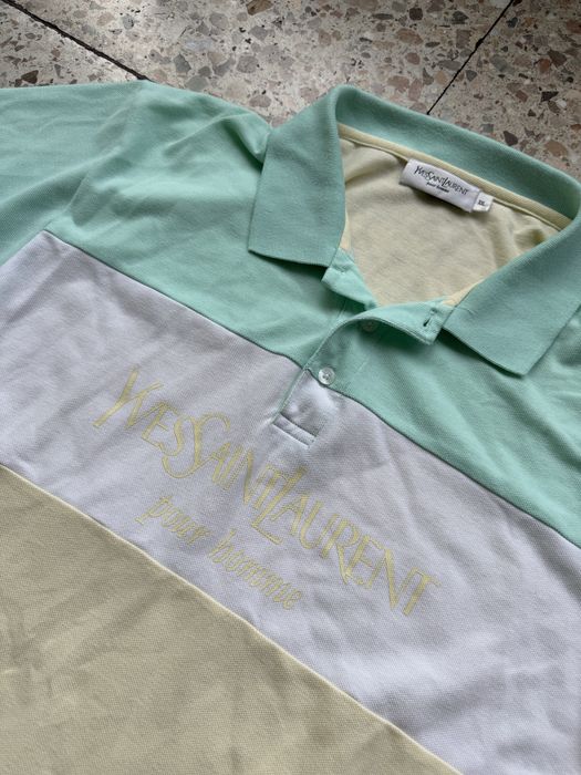 Футболка поло YSL YvesSaintLaurent