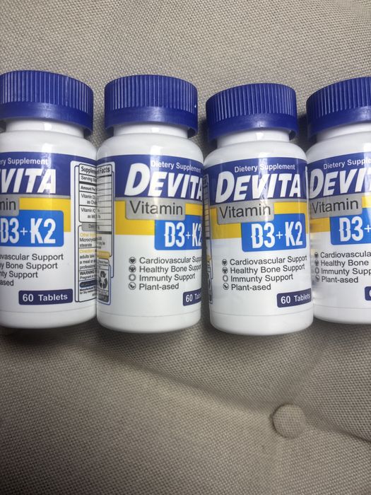 Devita d3 k2 Девіта Вітамін D3 і K2 єгипет