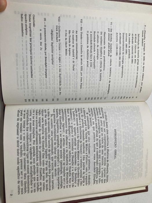 4 Volumes - História da Filosofia (ctt editorial grátis)