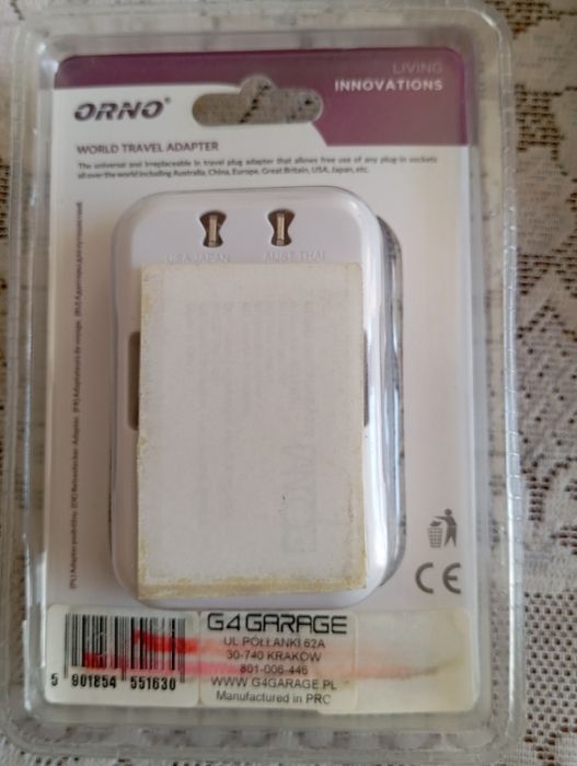Adapter do wtyczki Nowy
