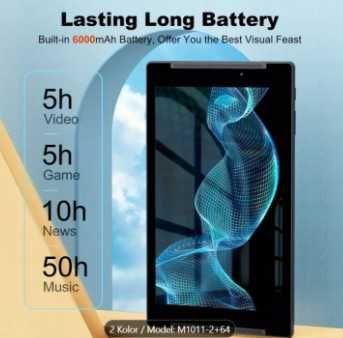 Tablet TJD MT-1011QR 10,1" 2 GB / 64 GB czarny