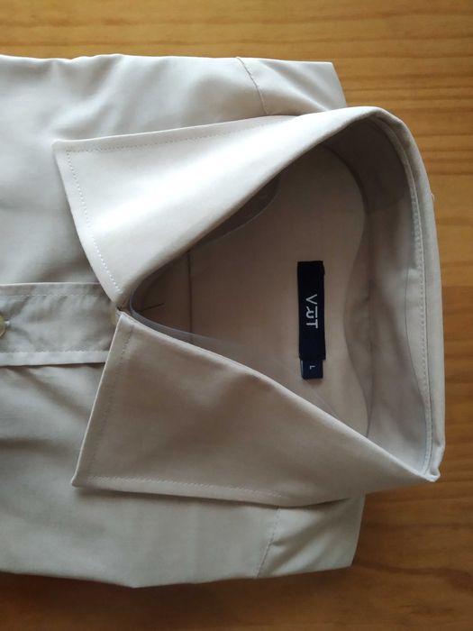(NOVO, PORTES GRÁTIS) Camisas Homem (Comprida) - L - Bege, Rosa, Lilás