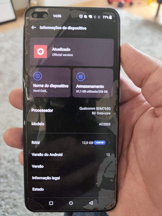 Oneplus Nord 5g 256gb