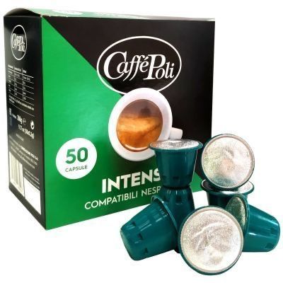 Кава в капсулах Nespresso Caffe Poli Intenso 50шт