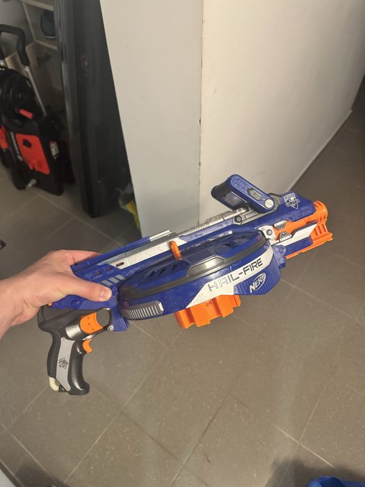Nerf hail fire stan bardzo dobry