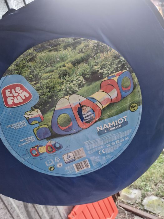 Namiot dla dzieci, składany tunel