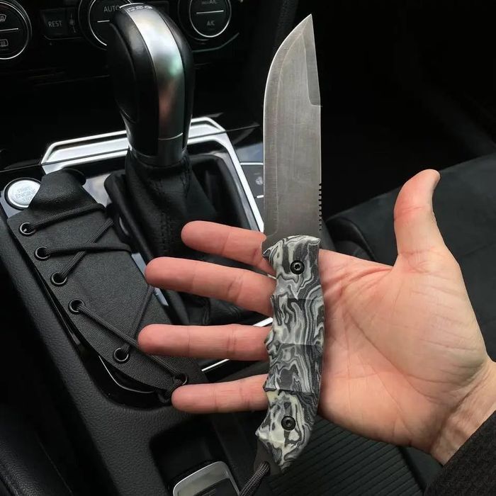 Ніж Мандрівник Мілітарі KN113 Подарок мужчине
Нож ручной работы