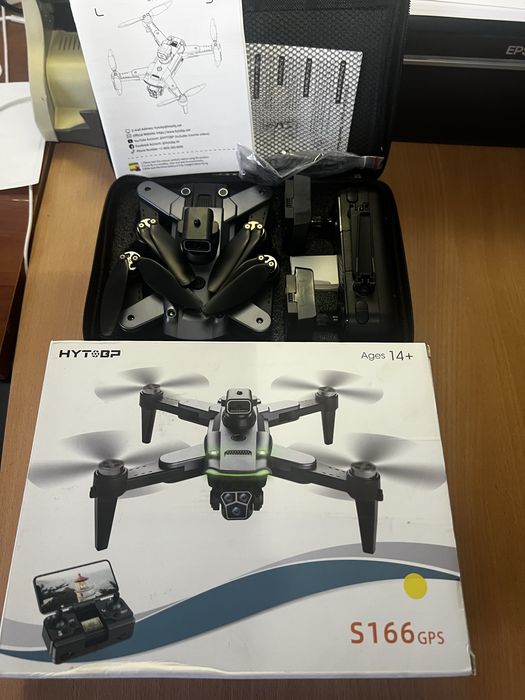 Дрон квадрокоптер S 166 GPS  4K Prо