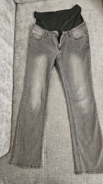 Чорні джинси кльош для вагітних