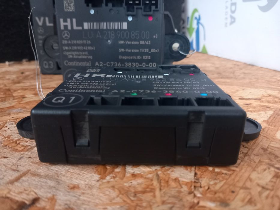 Módulo eletrónico porta Mercedes Classe E W212
