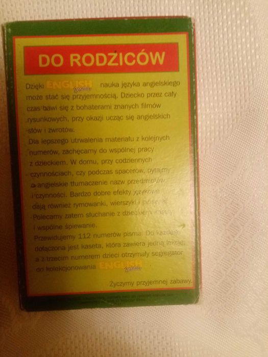 Kasety różne angielski- dla każdego, w 1 miesiąc, instrukcje