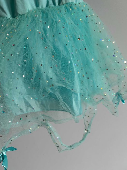 Strój przebranie Anna i Elsa Frozen 5/6 lat