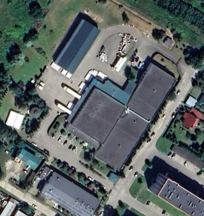 Obiekt przemysłowy z halą, pralnią i hotelem pracowniczym