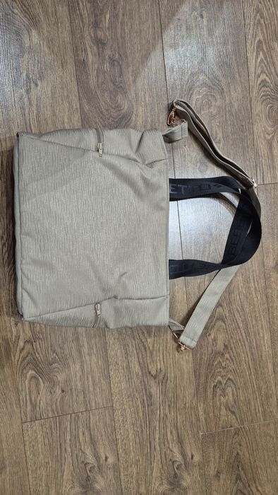 Torba do wózka beżowa