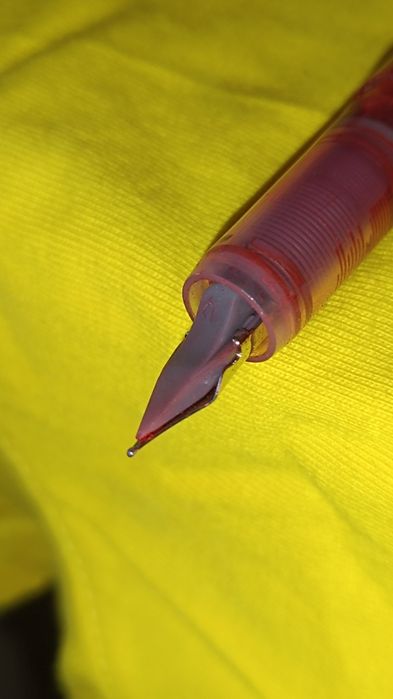 Ручка для каліграфії, фірми Big оригінал, червона