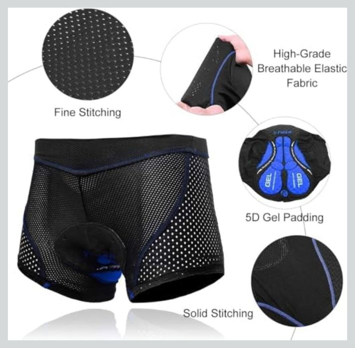 X-TIGER Górskie spodenki rowerowe Volatility Fast Drying żelowe 5d