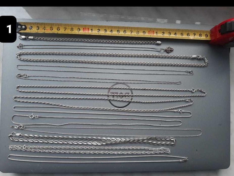 Цепочка, ланцюг, срібло. Б/у